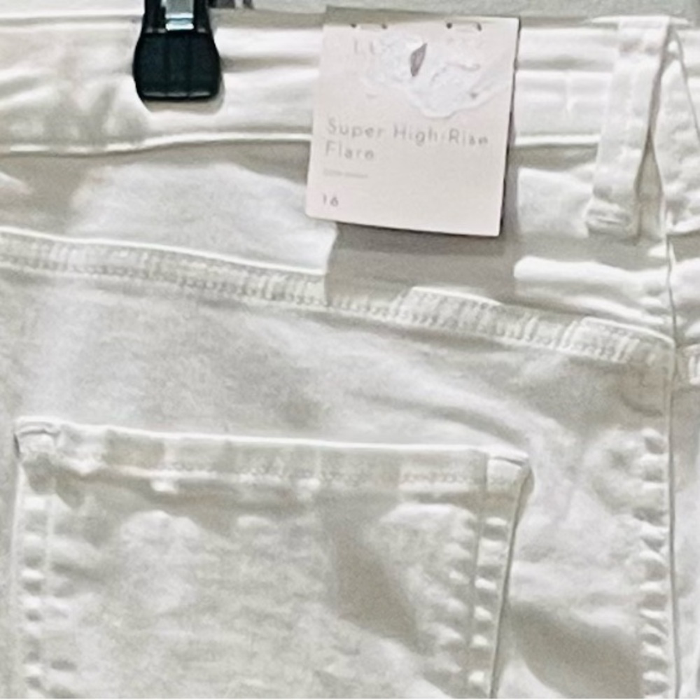 LC Lauren Conrad Super High Rise Flare Jeans - Picture 5 of 5